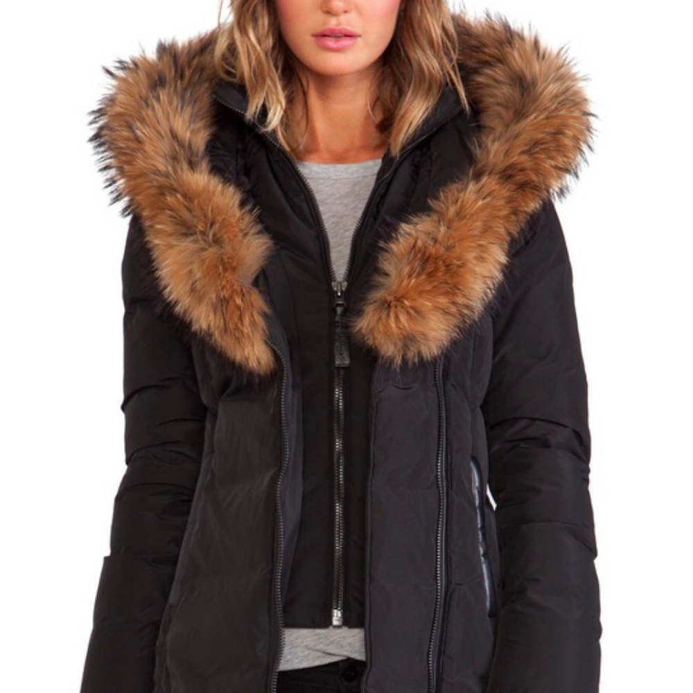 Mackage (Adali) Fur Lined Hooded Coat XXS/XS